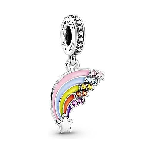 Pandora ciondolo arcobaleno 799351c01 argento