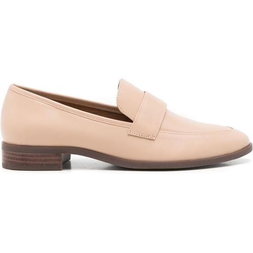 Sarah Chofakian mocassini costes in pelle - toni neutri