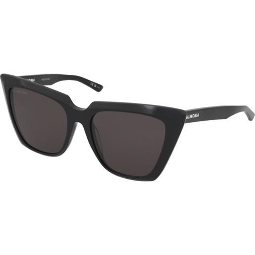 Balenciaga bb0046s 001 | occhiali da sole graduati o non graduati | plastica | cat eye | nero | adrialenti