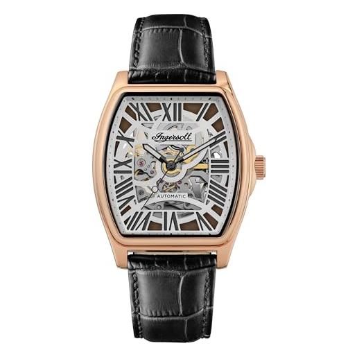 Ingersoll the california i14201-orologio da uomo analogico, automatico, con cinturino sintetico i14201