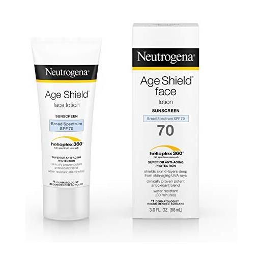Neutrogena age shield face sunblock spf 70-3 oz. 