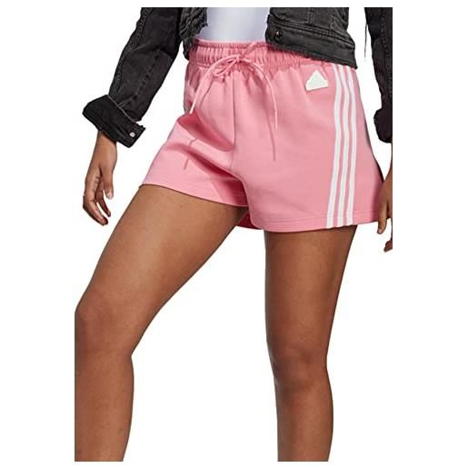 adidas w fi 3s corto pantaloncini (1/2), bliss pink, m donna