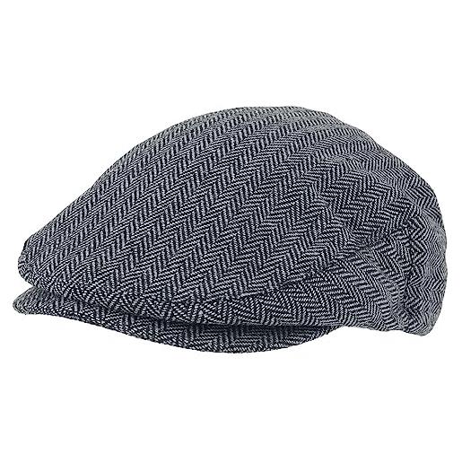 Brixton hooligan driver snap hat beret, marrone/khaki, l unisex-adulto