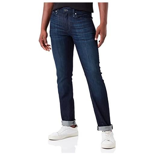 7 For All Mankind slimmy jeans, blu scuro, 36w x 36l uomo