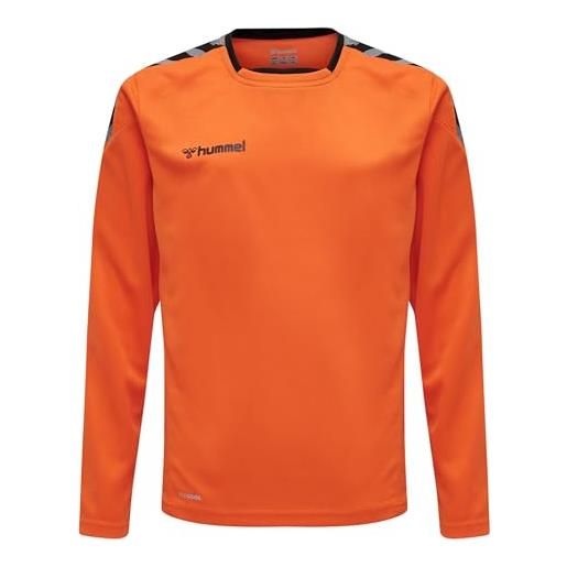 hummel hmlauthentic kids poly jersey l/s color: tangerine_talla: 176