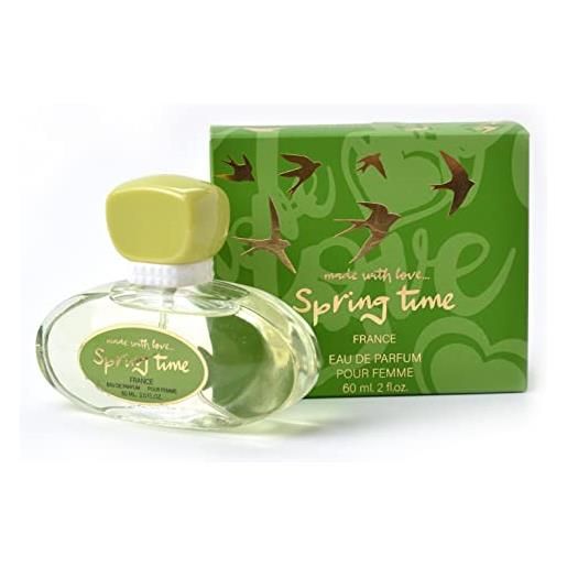 Andre L'Arom spring time eau de parfum | profumo francese donna 60 ml - floreale, fruttato - fatto in francia