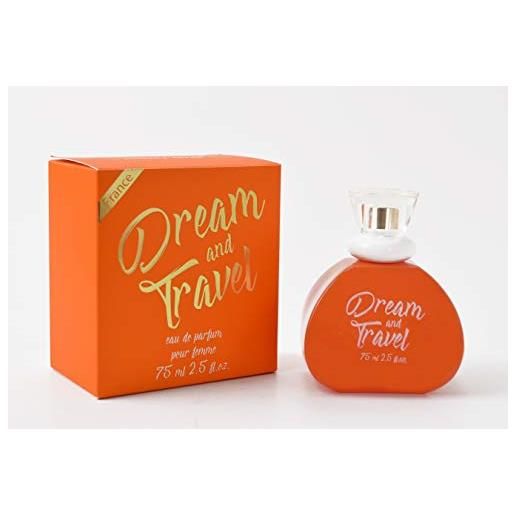 Andre l'arom eau de parfum donna 75 ml - lunga durata 8-10 ore - prodotto della francia (dream & travel [floreale, fruttato])