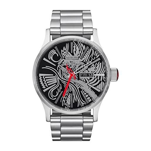 Nixon orologio analogueico quarzo uomo con cinturino in acciaio inox a135-3625-00