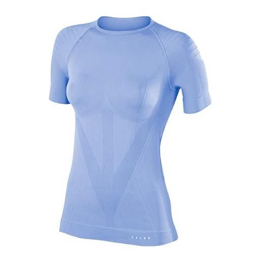 Falke - maglia da donna a maniche corte funzionale per sci, traspirante e funzionale, close fit underwear, 1 pezzo, rosso (fruit punch 8806), taglia l