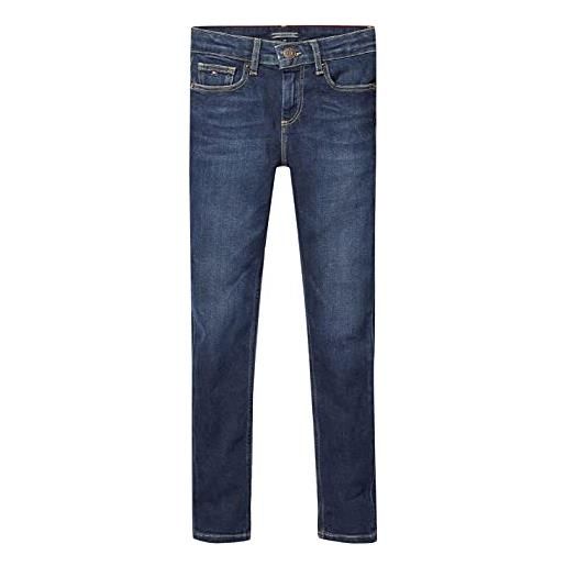 Tommy Hilfiger boys scanton slim nyds kb0kb03974 pantaloni di jeans, new york dark stretch, 3 anni bambino