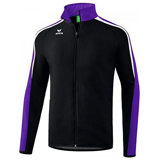 Erima 1011830, jacket uomo, nero/violet/bianco, s