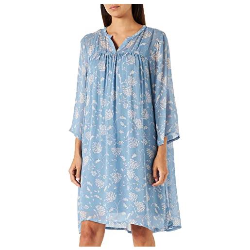Part Two polinpw dr dress relaxed fit vestito, dusk blue block print, 34 donna