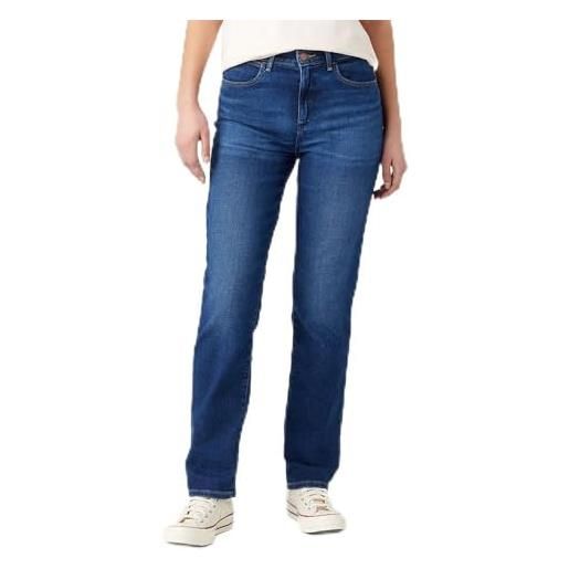 Wrangler straight jeans, christina, 34w x 30l donna