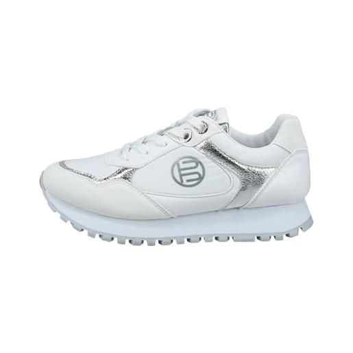 BAGATT d32-a6l16, scarpe da ginnastica donna, bianco, 38 eu