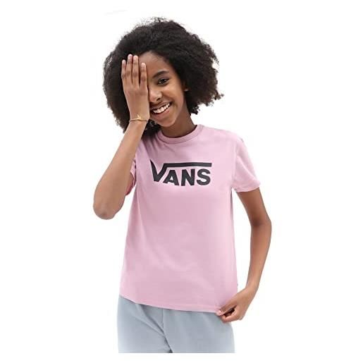 Vans flying v crew t-shirt, ciclamino, 14-16 anni bambine e ragazze