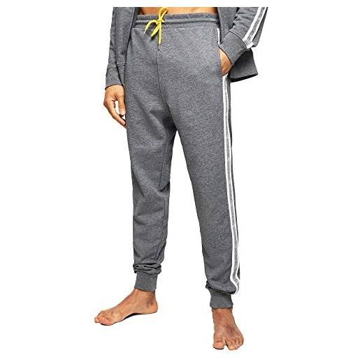 Diesel peter drawstring sweatpants, pantaloni del pigiama uomo, grigio, xxl