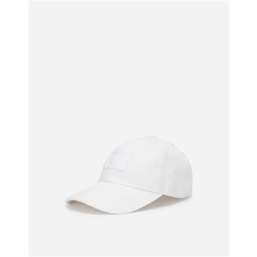 Dolce & Gabbana cappello baseball con placca logata