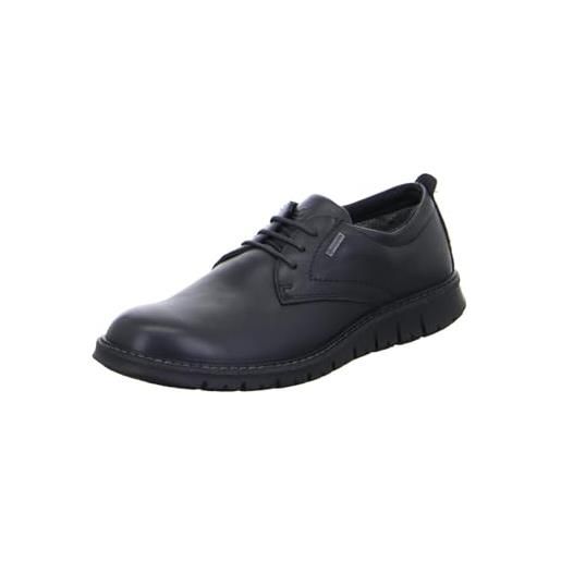 ARA leandro-gtx, scarpe con lacci low. Cut uomo, nero, 44 eu