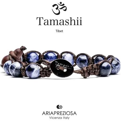 Tamashii bracciale pietra tibetano sodalite Tamashii unisex 1 giro bhs900-51