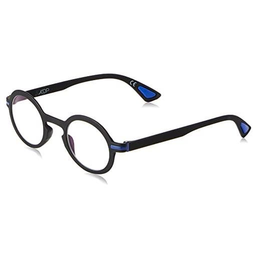AirDP Style tizio photochromic-air. Dp sunglasses unisex polycarbonate, standard, 99 occhiali, c5 soft touch black, 44 men's