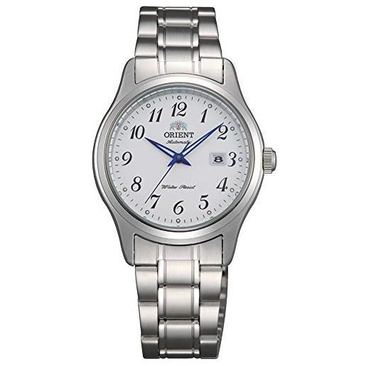 Orient orologio analogico automatico donna con cinturino in acciaio inox fnr1q00aw0