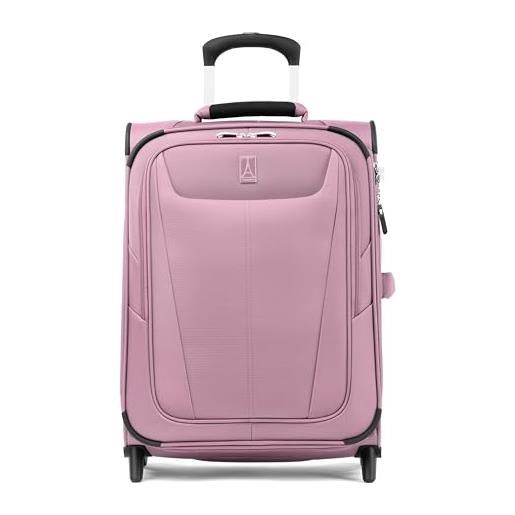 Travelpro maxlite 5 softside espandibile verticale bagaglio a mano con 2 ruote, valigia leggera, uomo e donna, orchidea rosa viola, bagaglio a mano 51 cm
