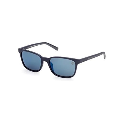 Timberland tb9243 occhiali, blu, 56 man