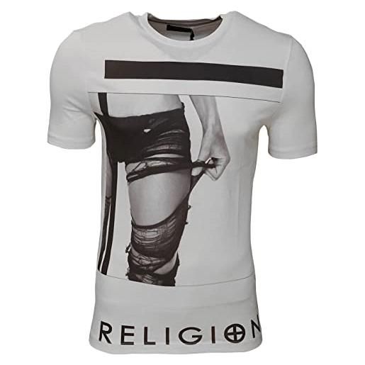 Religion clothing leg - maglietta da uomo, weiß, l