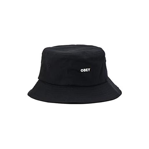 OBEY cappello unisex OBEY bold twill bucket hat 100520055. Blk