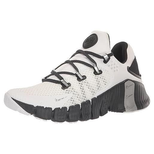 Nike free metcon 4 premium, sneaker donna, white/multi-color-black-white, 41 eu
