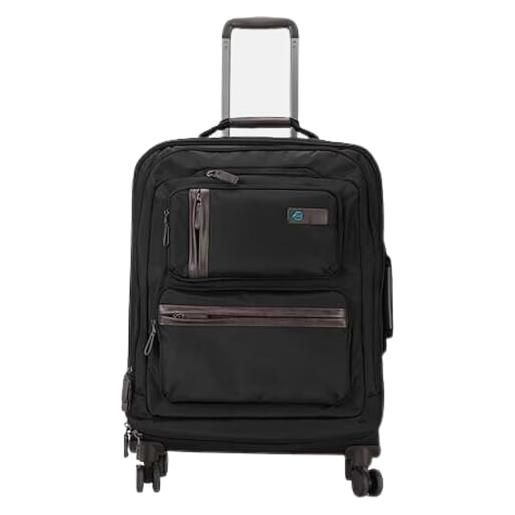 PIQUADRO trolley medio valigia da viaggio bv4334x9 colore nero 46x63x24 cm