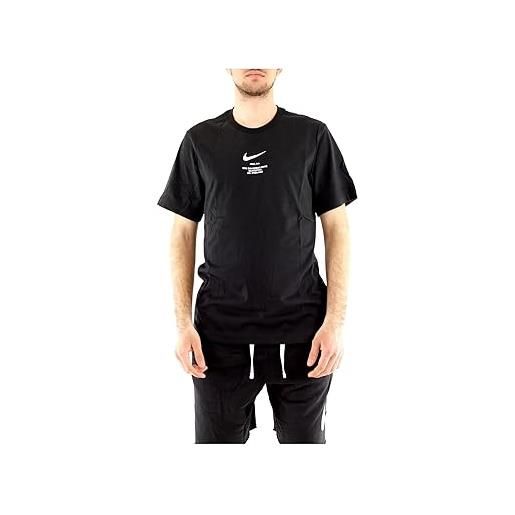 Nike dz2881-100 m nsw tee big swoosh t-shirt uomo white s