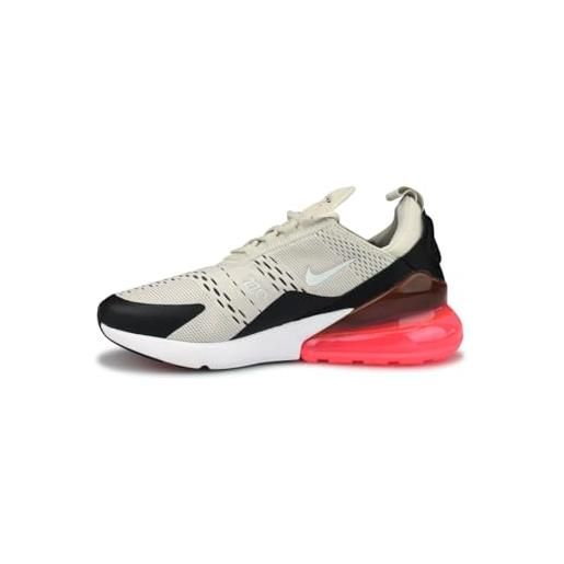 Nike air max 270, scarpe da corsa uomo, bianco (white/black), 49.5 eu