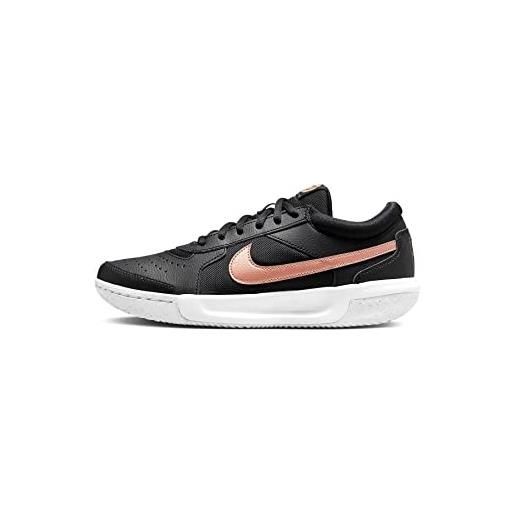 Nike Nikecourt zoom lite 3, women's tennis shoes donna, black/mtlc red bronze-white, 39 eu