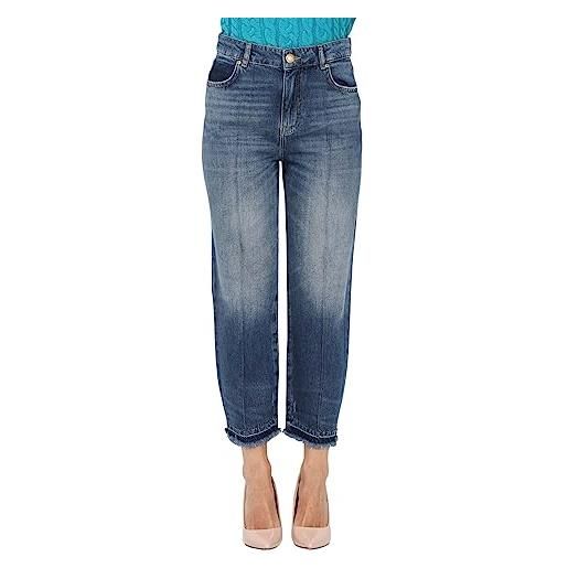 Pinko barbra boyfriend cropped denim