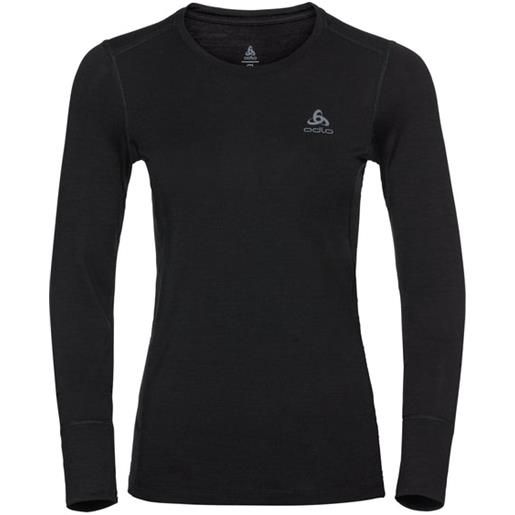 Odlo maglia base layer natural 100% merino warm w - odlo