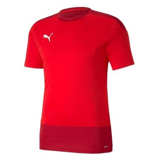 Puma teamgoal 23 training jersey jr, maglietta bambino, rosso (puma red/chili pepper), 140