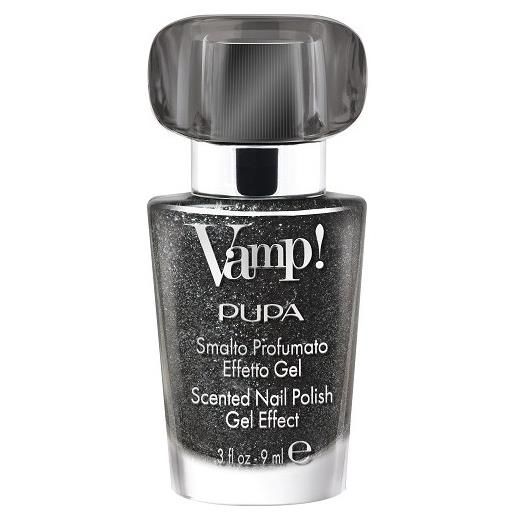 Pupa vamp!Smalto profumato effetto gel sparkling edition - 308 dazzle black