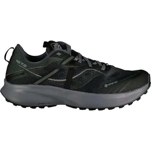 Saucony ride 15 goretex trail running shoes nero eu 40 uomo