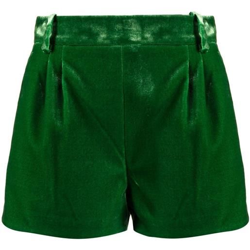 Ermanno Scervino shorts a vita alta - verde