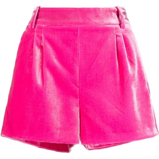 Ermanno Scervino shorts a vita alta - rosa