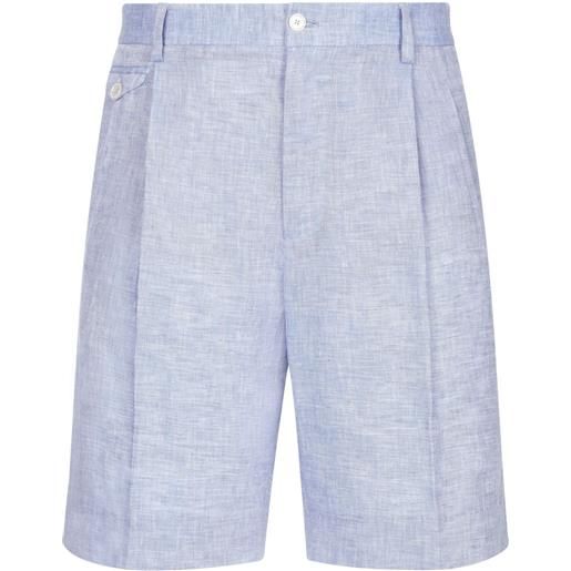 Dolce & Gabbana shorts con bottone - blu