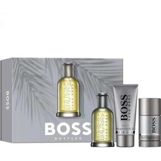 Hugo Boss boss no. 6bottled - edt 100 ml + gel doccia 100 ml + deodorante stick 75 ml