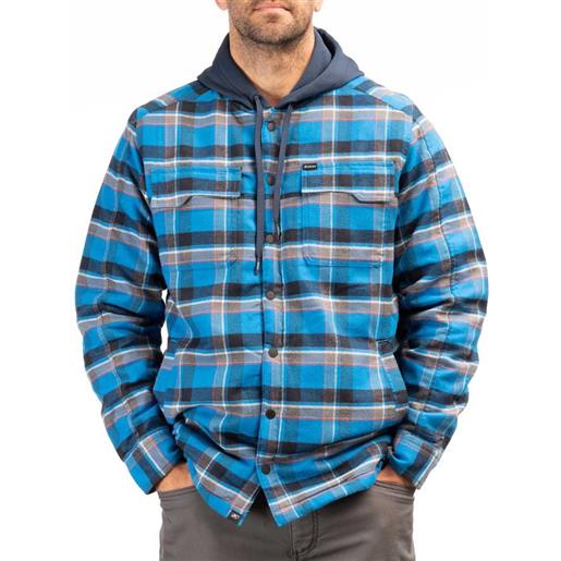 Klim targhee hoodie fleece blu 2xl uomo