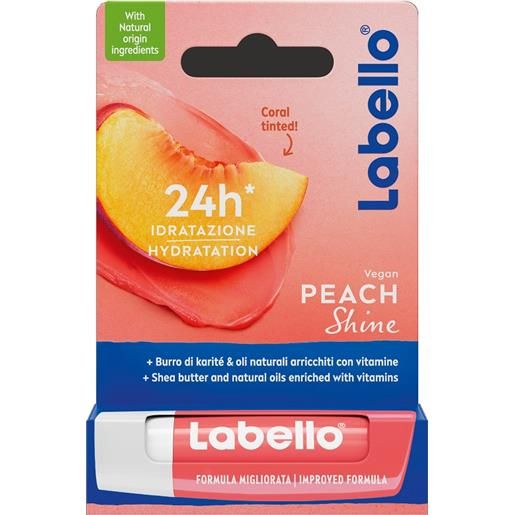 Labello balsamo labbra peach shine 5g