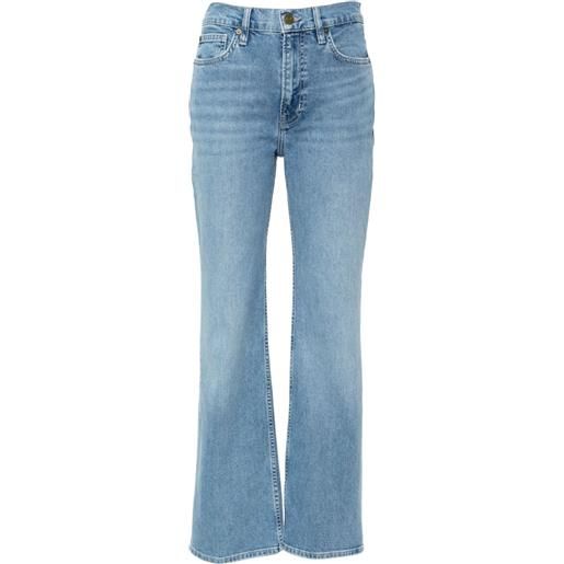 FRAME jeans slim the pixie a vita alta - blu