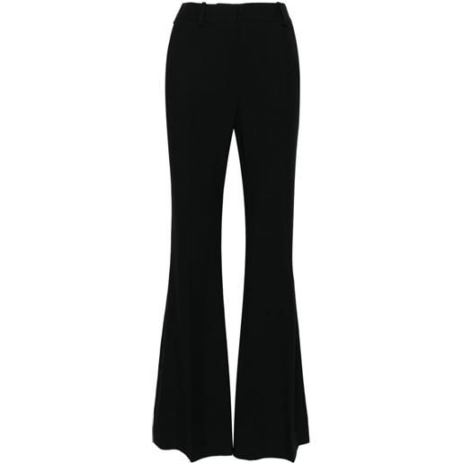 Nina Ricci pantaloni svasati sartoriali - nero