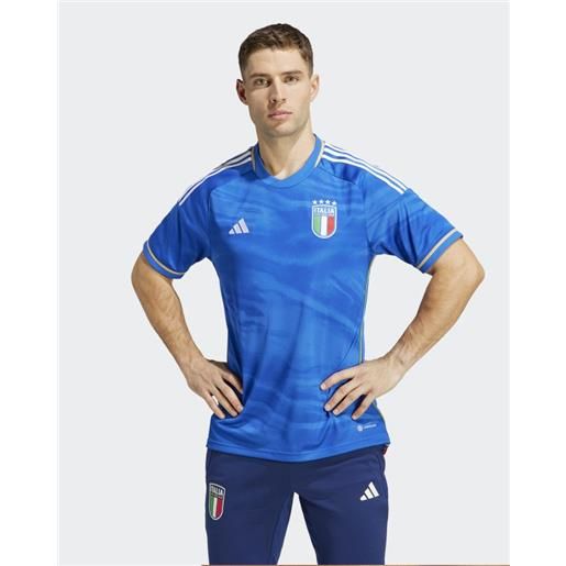 Italia italy figc adidas maglia calcio azzurro 2023 home hs9895