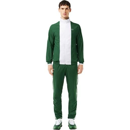 Lacoste wh7581 tracksuit verde 2 uomo