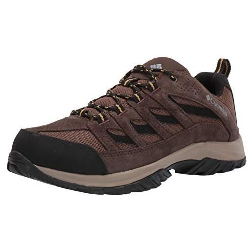 Columbia crestwood, scarpe da passeggio uomo, marrone (camo brown heatwave), 49 eu